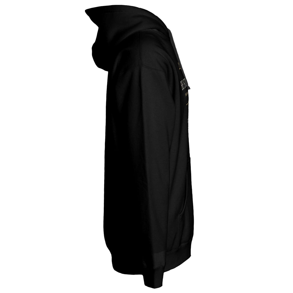 Be Still Signature Hoodie in black, alternate product view