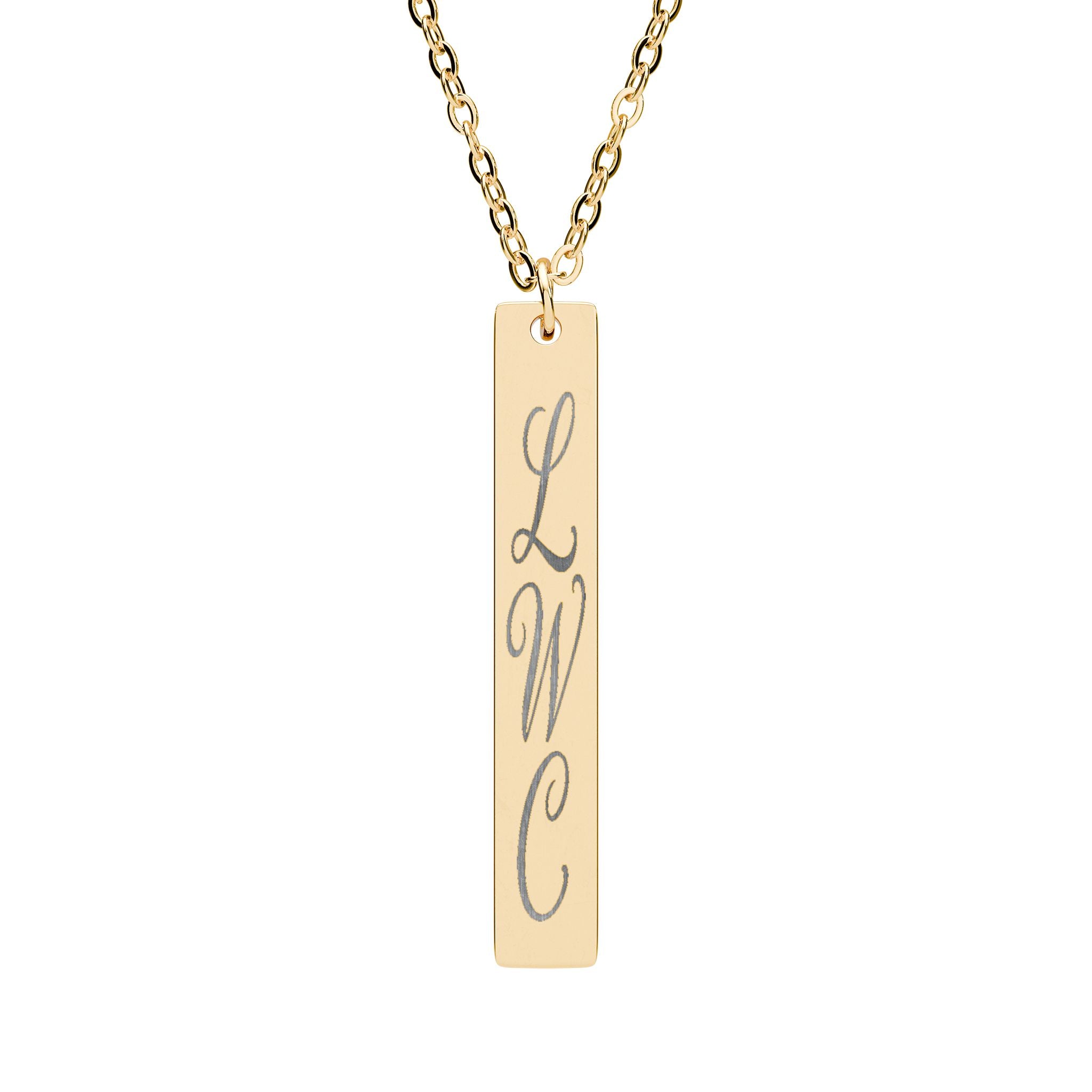 LWC Vertical Bar Necklace