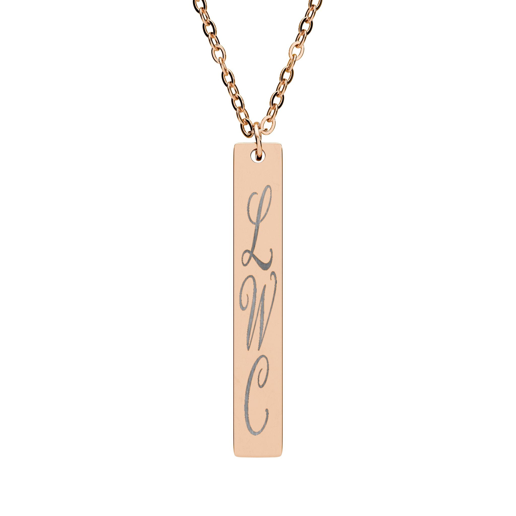 LWC Vertical Bar Necklace