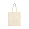 LWC Signature Be Still natural canvas tote