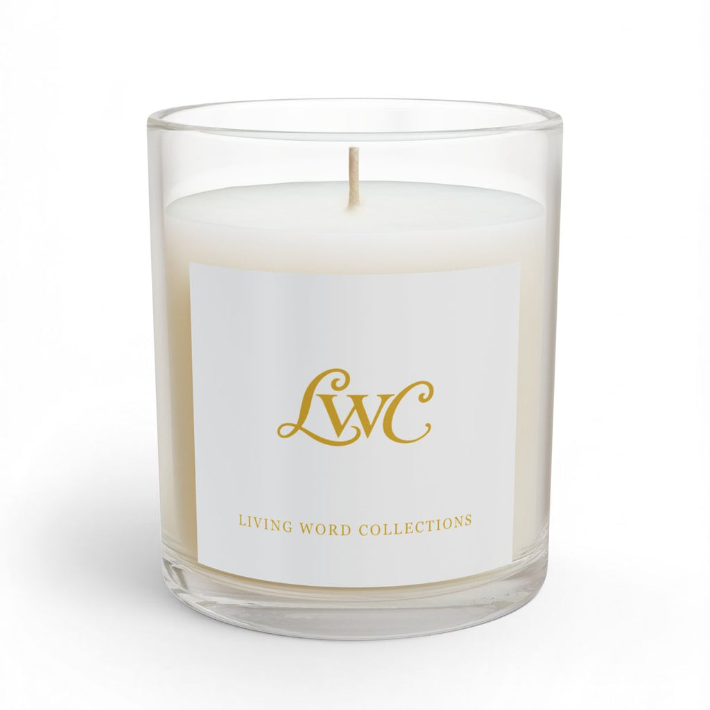 LWC Signature 11oz candle in clear glass