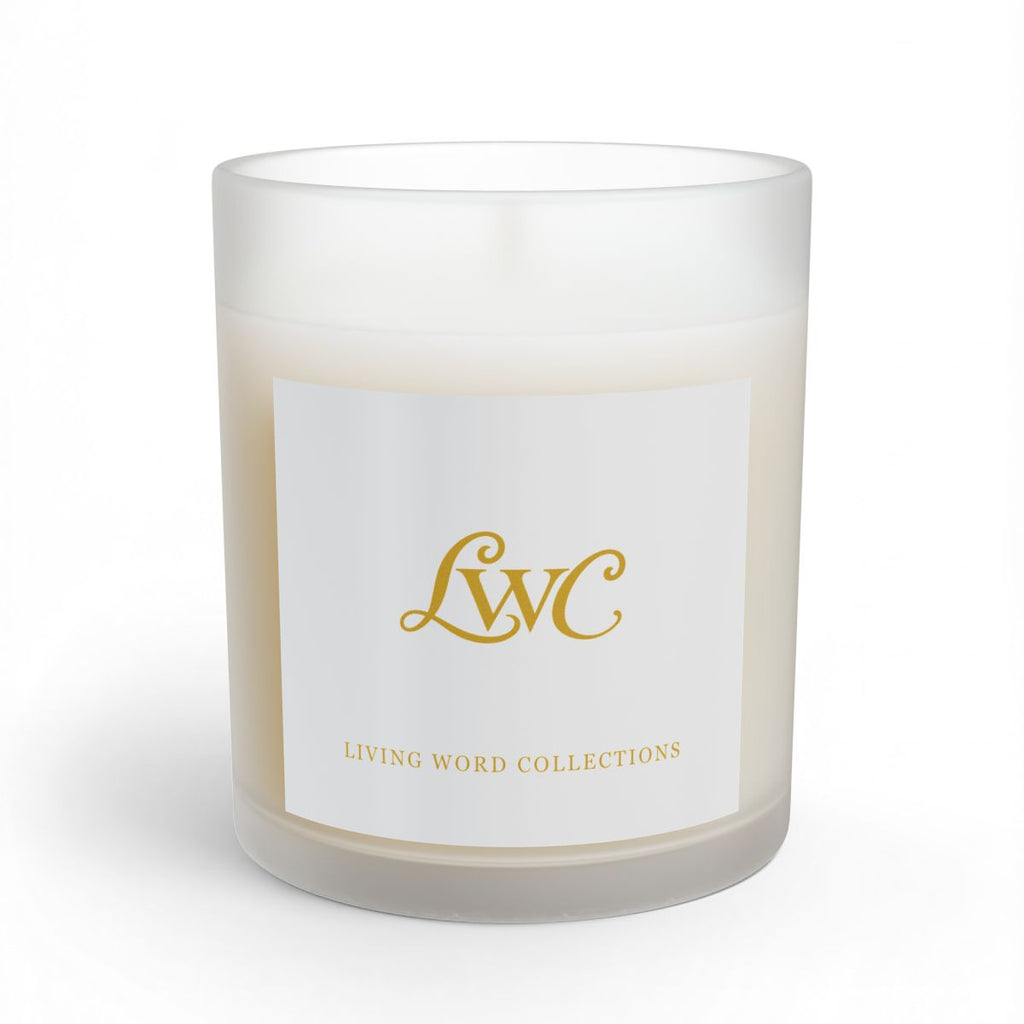 LWC Signature 11oz candle in frosted glass