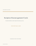 Cover image for Scripture Encouragement Cards