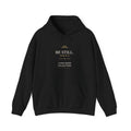 LWC Be Still heavyweight hoodie front